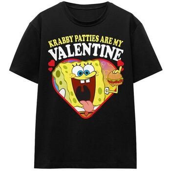 Spongebob Squarepants Camiseta Krabby Patties Are My Valentine para mujer