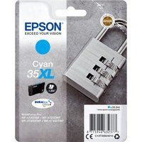 epson 35 padlock xl cyan ink cartridge cyan