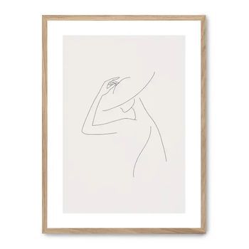 Cuadro Woman Line Art Xii