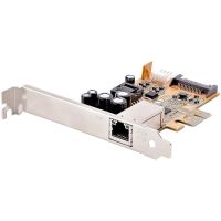 tarjeta de red startech pci express 25gbps poe 30w rj45 perfil bajo