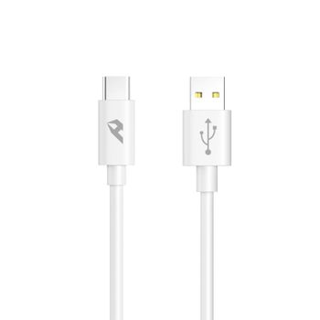 Home Cable USB 2.0 a USB Type-C 5A Supercharge 1m Blanco