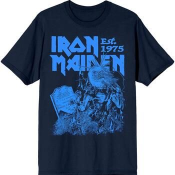 Iron Maiden Camiseta manga larga Est. 1975 Life After Death Stamp para mujer
