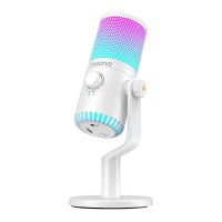 microfono maono dm30rgb usb-c cardioide con iluminacion rgb personalizable