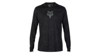 maillot de manga larga fox ranger trudri   negro