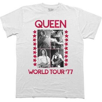 Queen Tops y Camisetas World Tour '77 para hombre