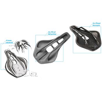 PRO Stealth Superlight Carbon Rail Saddle - 152mm