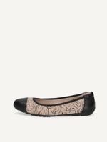 caprice ballerina black made of leather size 41