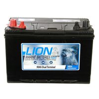 sealed marine battery - 90ah twin terminals