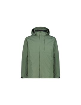 Chaqueta de Montaña CMP Man Zip Detachable Inn. Hombre Verde Musk