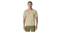 camiseta patagonia cap cool daily graphic hombre   lands beige