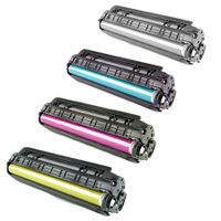 compatible multipack hp colour laserjet enterprise m653dn printer toner cartridges 4 pack -cf460x