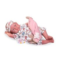 mi primer reborn alejandra pijama con antifaz 81388 munecas antonio juan
