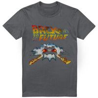 back to the future tops y camisetas delorean para mujer