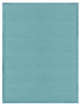 Alfombra infantil lavable Atami azul 200x280 cm