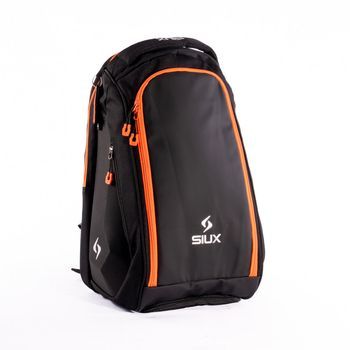 Siux - Mochila  De Pádel Tour Con Capacidad Para 1 Pala Y Zapatillas, Materiales Premium Y Diseño Competitivo, Negro
