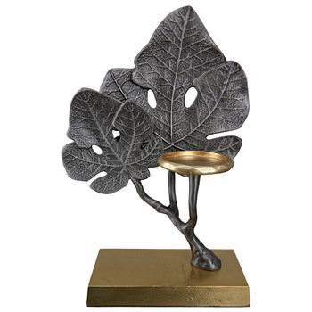 Gilde Candelero Hoja H. 38 Cm