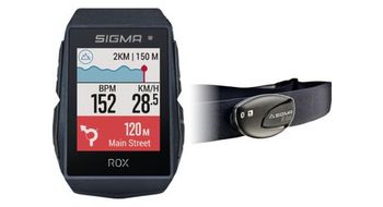 Ordenador gps sigma rox 11 1 evo hr set negro