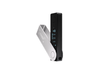 crypto wallet - ledger nano x usb-c bluetooth pantalla 109 oled negro onix