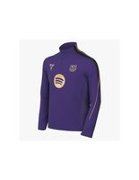 camiseta de futbol nike barcelonafc df strike away infantil morado