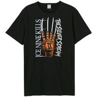 amplified clothing camiseta silver scream para hombre