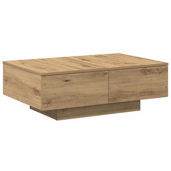 Mesa De Centro 60x90x31 Cm Madera - Marrón