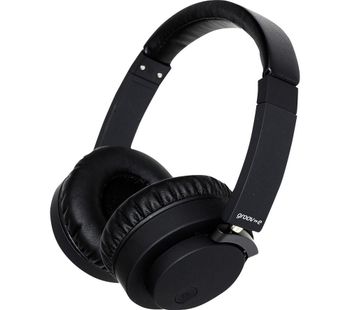 Fusion GV-BT400-BK Wireless Bluetooth Headphones - Black, Black