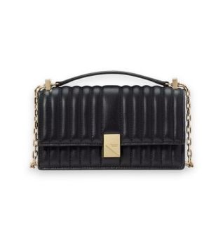 Kate Spade para mujer. KI763 Mini bolso bandolera Deco negro (OSFA), Casual, Fiesta, Piel