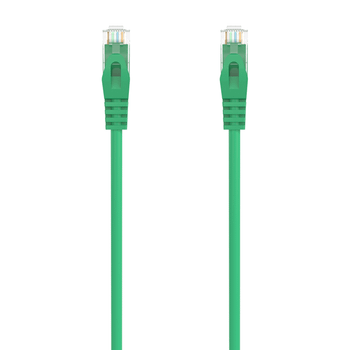 AISENS Cable de Red Latiguillo RJ45 LSZH Cat.6A 500 Mhz UTP AWG24, Verde, 2.0M