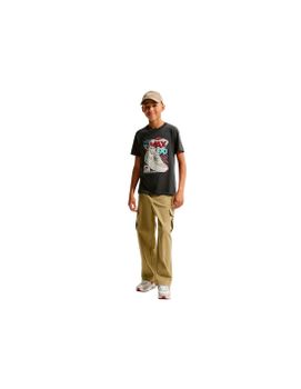 Camiseta Nike Nsw Air Max 90 Infantil Antracita