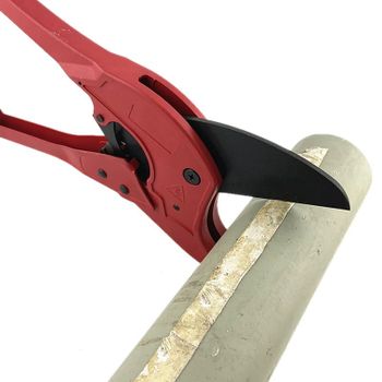 Cortador de tubos de gran diámetro de 75mm, cortador de tubos de plástico de aluminio, cortador de tubos de PVC, cizalla de tubos de agua, herramienta de corte de fontanero