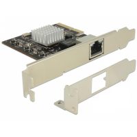 tarjeta de red delock 89654 pcie x4 20 rj-45 10 gbps nbase-t