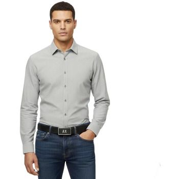 Armani Exchange Cinturón Signature para hombre