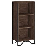 estanteria madera de ingenieria marron roble 50x31x106 cm vidaxl