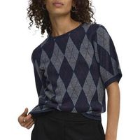 jdy jersey maggy argyle para mujer