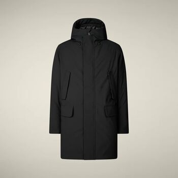 Save The Duck Parka P45320M SMEG21/3 WILSON-10000 BLACK para hombre