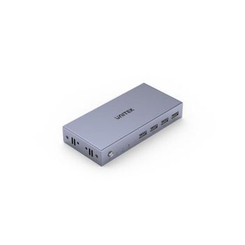 Switch KVM UNITEK V307A 2 Puertos HDMI 4K Ultra HD USB Metal Gris