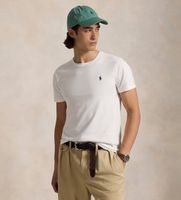 polo ralph lauren para hombre 710680785003 camiseta de punto custom fit blanco xxl casual algodon manga corta