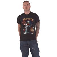 megadeth tops y camisetas santa vic chimney para mujer