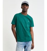 gant para hombre 2003184 camiseta shield verde xxl casual algodon manga corta