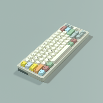 Teclas de lona KBD Dye-Sub PBT, teclas coreanas/EN, 135 teclas/juego, perfil OEM para teclados mecánicos Wooting HI75