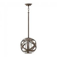 lampara colgante de exterior carson