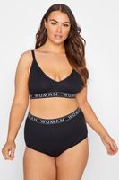 conjunto lounge bralette y bragas negros