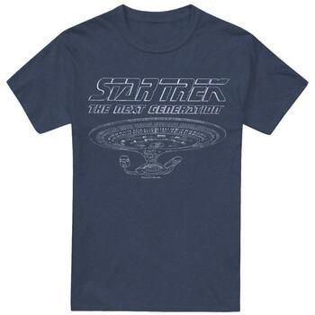 Star Trek Camiseta The Next Generation Enterprise para mujer
