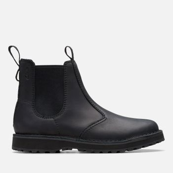 Clarks Men's Solsbury Easy Leather Chelsea Boots - UK 11