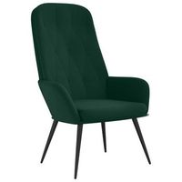 sillon de salon  silla  sillon de relax de terciopelo verde oscuro