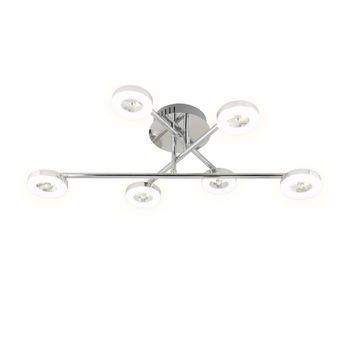 Lámpara De Techo 6 Luces Led Orientables Modelo Cedro