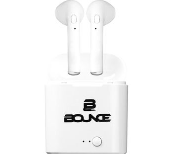 BOUNCE Clef Series BO-1111-WT Wireless Bluetooth Earphones - White, White