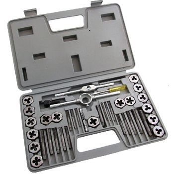 40pc Tap & Die Set In Case