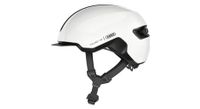 casco abus hud y blanco brillante   blanco