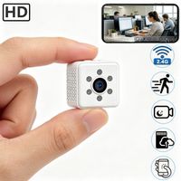 mini camara de seguridad inalambrica de ultima generacion camara inteligente portatil para interiores con alertas de movimiento